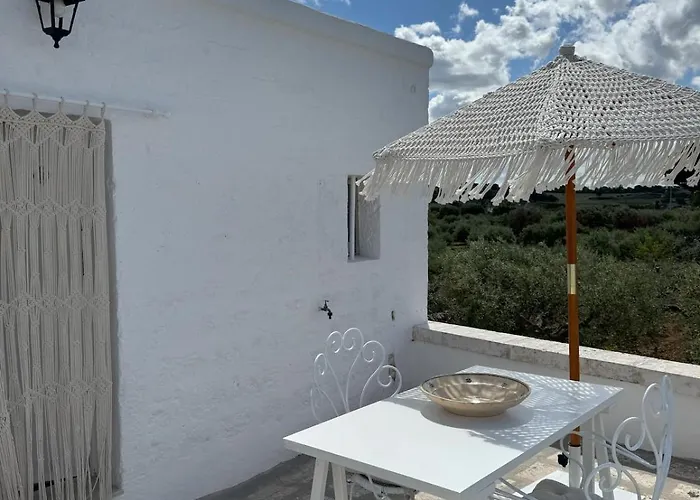 Trullo Donna Gina Con Terrazza לוקורוטונדו